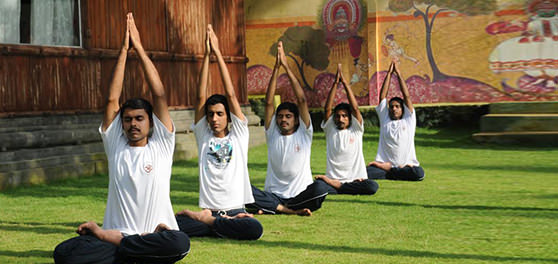 yoga at Akhil Resort